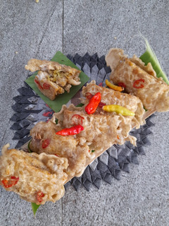 Foto resep Tempe kriuk isi sambal ijo