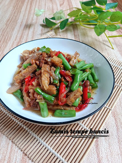 Foto resep Tumis tempe buncis
