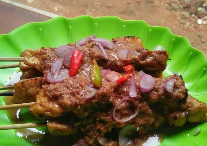 #244. Sate Tahu Bumbu Kacang