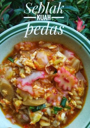 Foto resep Seblak Kuah Pedas