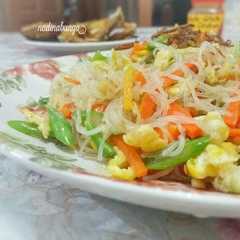 A picture of Orak Arik Sayur Telur.