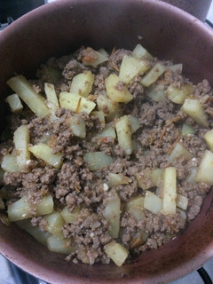 Foto de Carne moída com batata