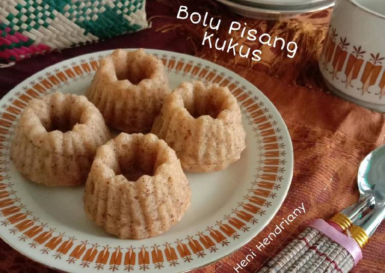 Bolu Pisang Kukus Tanpa Telur 🍌