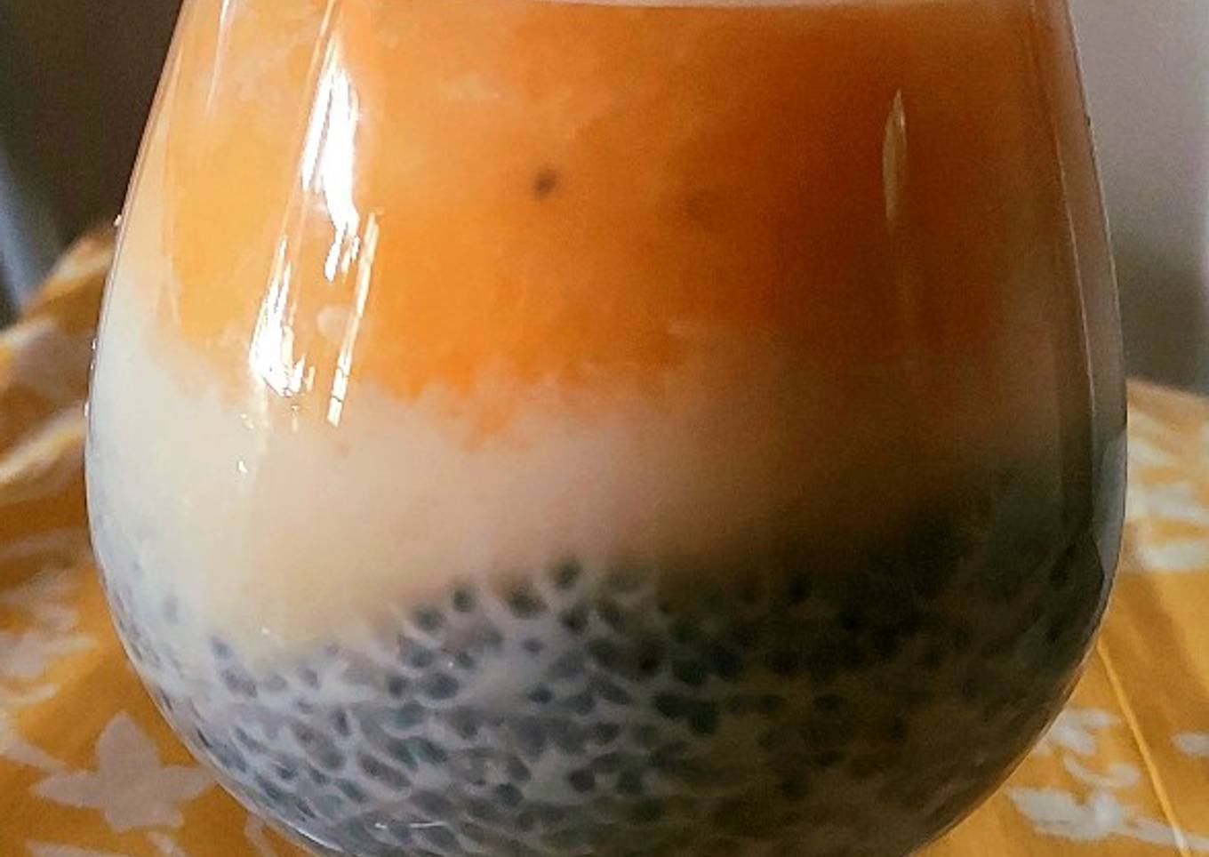 Tropical Melon-Chia Pudding