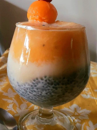 Easy Steps to Prepare Tropical Melon-Chia Pudding the Awesome  Really delicious