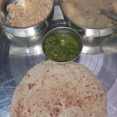 Kuttu ka parantha A picture of Kuttu ka parantha.