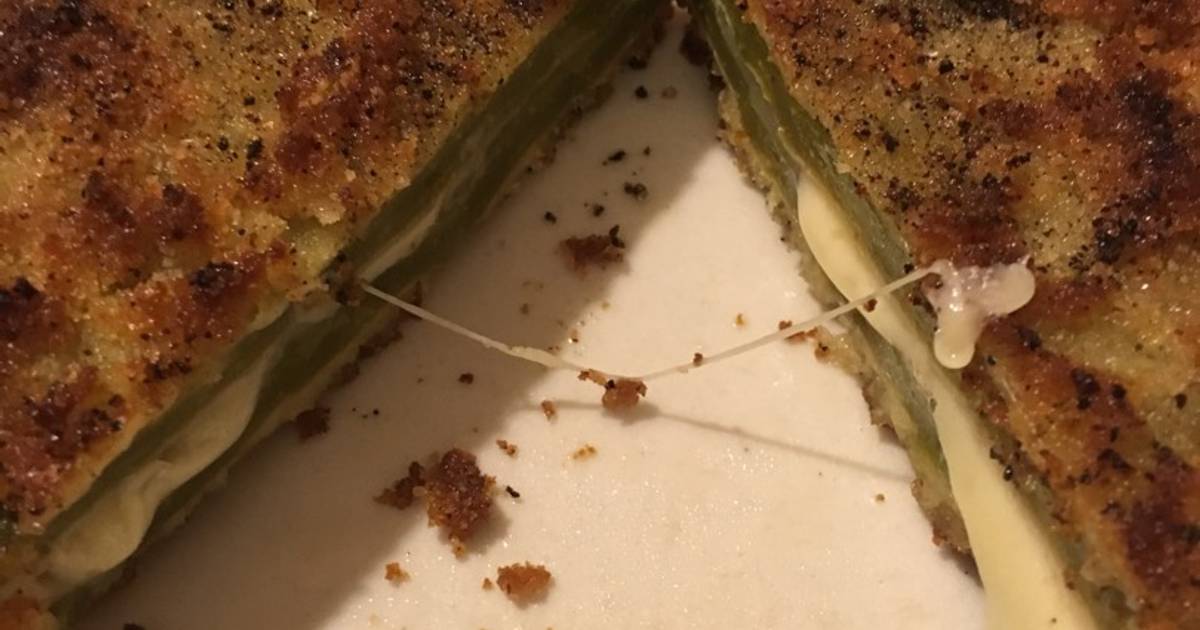 Nopales rellenos de jamón y queso Receta de Estrella Dominik- Cookpad