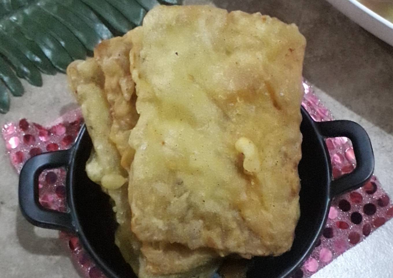 Tempe goreng bawang putih