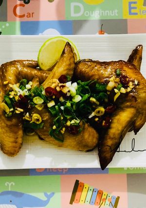 檸檬酸辣烤雞翅/下酒菜 的食譜成品照片