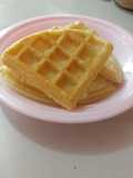 Waffle de polvilho azedo sem glúten, sem lactose