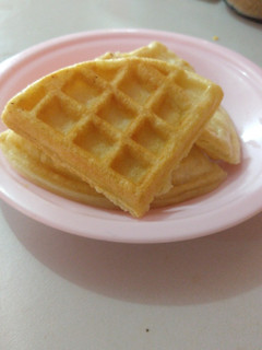 Foto de Waffle de polvilho azedo sem glúten, sem lactose