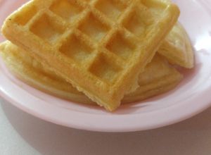 Foto de Waffle de polvilho azedo sem glúten, sem lactose