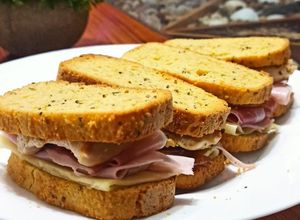Una foto de Pan Keto rápido y saludable