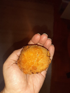 A picture of Arancini rice balls- my way.