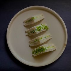 Fireless Cucumber Sandwiches A picture of Fireless Cucumber Sandwiches.