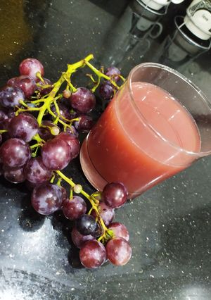 صورة لوصفة عصير العنب🍇