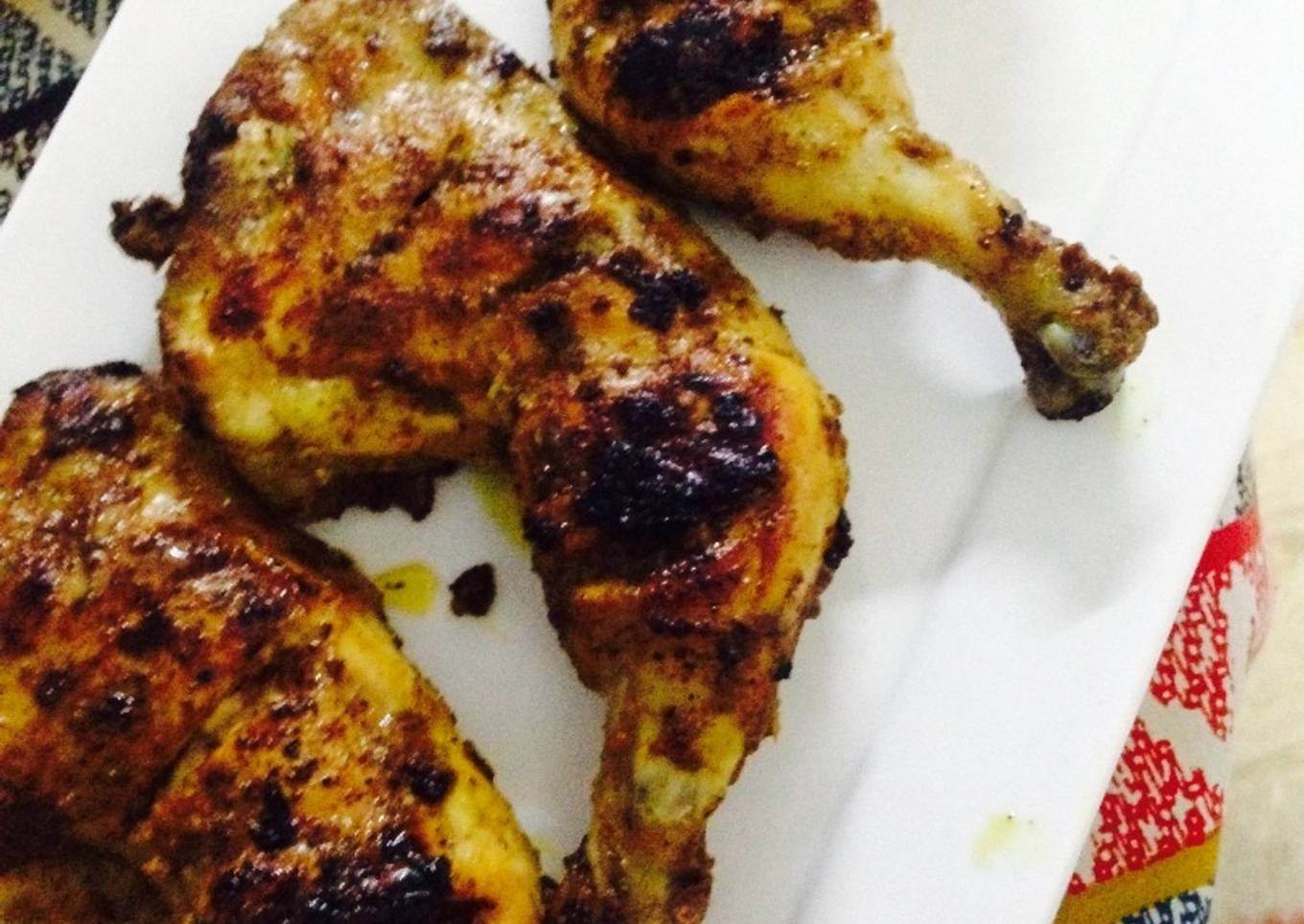 Grill chicken tikka