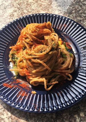 玉米濃湯麵 的食譜成品照片