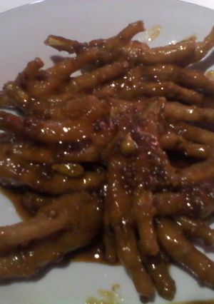 Foto resep Ceker mentega asam manis