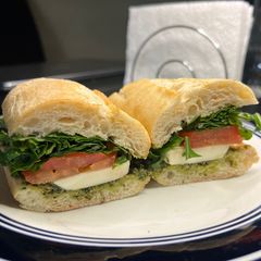 A picture of 🥪Vegetarian Caprese sandwich 🥪.