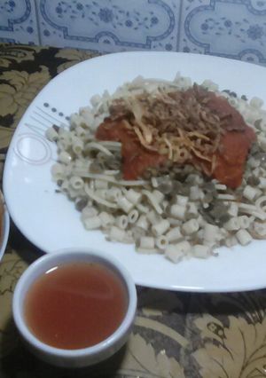صورة لوصفة كشري مصري بكل اسراره