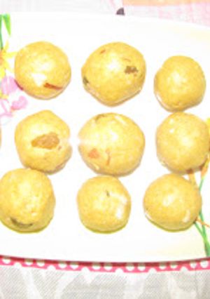 A picture of Besan Ke Laddu with Sugar Free(For Dieting & diabetes).