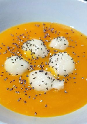 Foto resep Bubur labu kuning