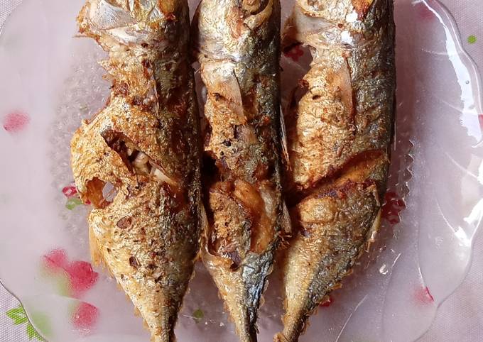 Ikan kembung goreng praktis