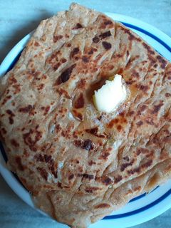 A picture of Cabbage Paratha.