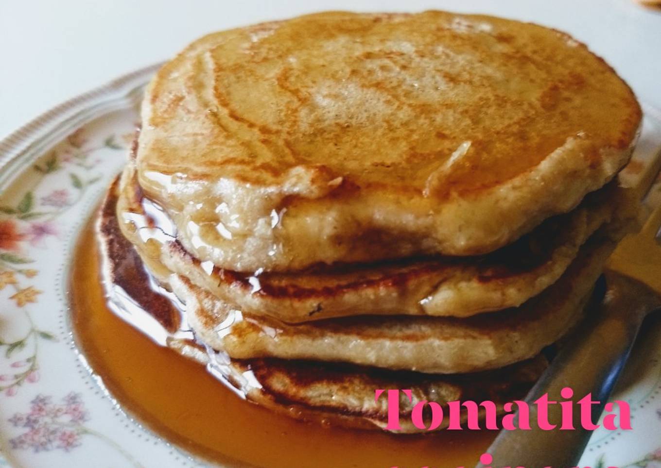 Hot cakes de plátano y avena