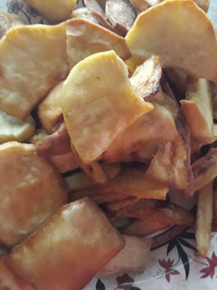 A picture of Fried yam.
