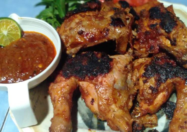 Resep Ayam bakar bumbu habang Anti Gagal