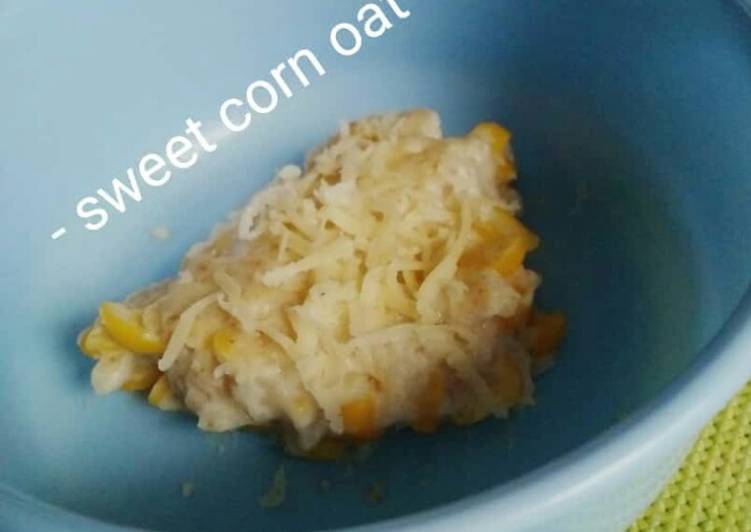 Sweet Corn Oat Cake