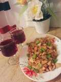 ♡ فطر بالبصل ♡