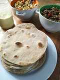 Tortilla de harina de trigo