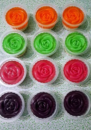 Foto resep Puding Mawar