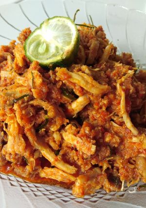 Foto resep Ayam suir pedas poll