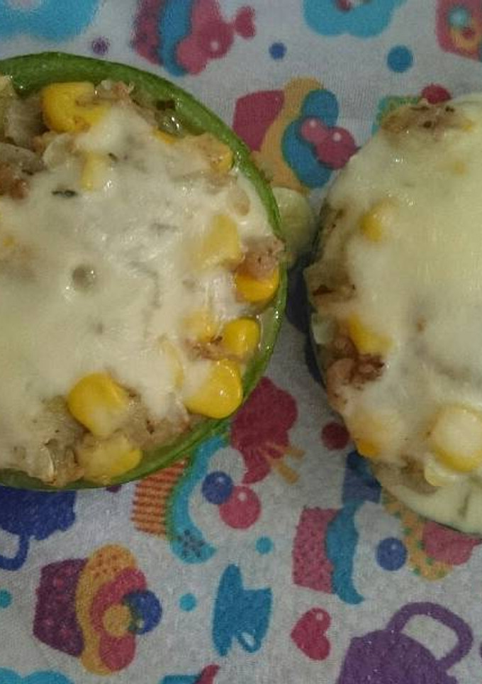 Una foto de Zapallitos rellenos light