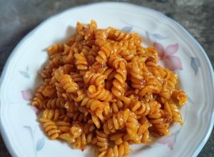 Foto resep Macaroni saus spaghetti del monte