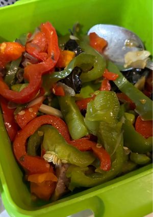 Foto resep Tumis paprika pete