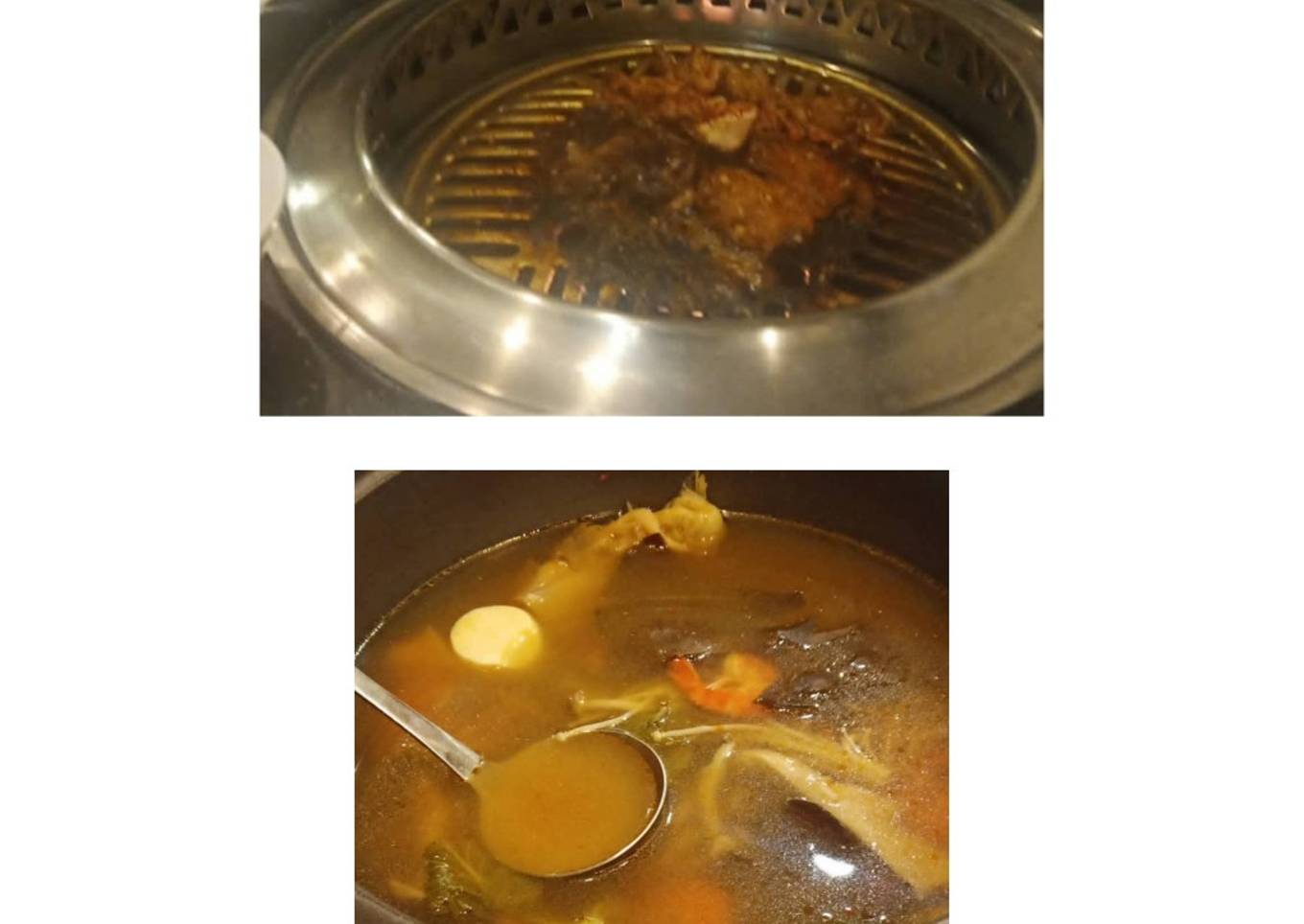 Steam boat dan daging panggang