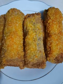 Foto resep Pisang coklat roti tawar