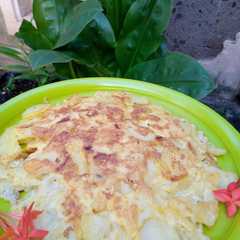 รูปของ Omelette Kentang 3 bahan