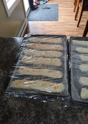 A picture of Herb and Cheese sandwich bread.