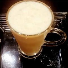A picture of Dates almonds thick shake (Smoothie).