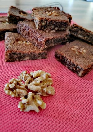 Une photo de Le gâteau aux noix de mamie