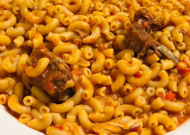 Recipe: Yummy Macaroni jollof This is A Recipe That Has Been Tested  From Homemade !!