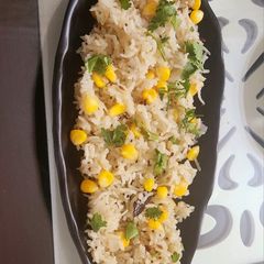 A picture of Sweetcorn Pulao.