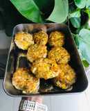 Ức gà áp chảo rau củ