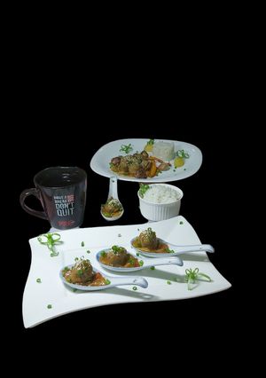 Foto resep Bakso Saus Barbeque